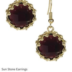 DONATED Sun stone earrings